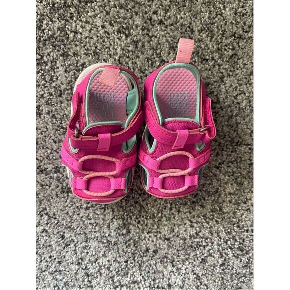 ❤️Carters Just One You Baby Royal First Walker Sandals - Picture 1 of 5